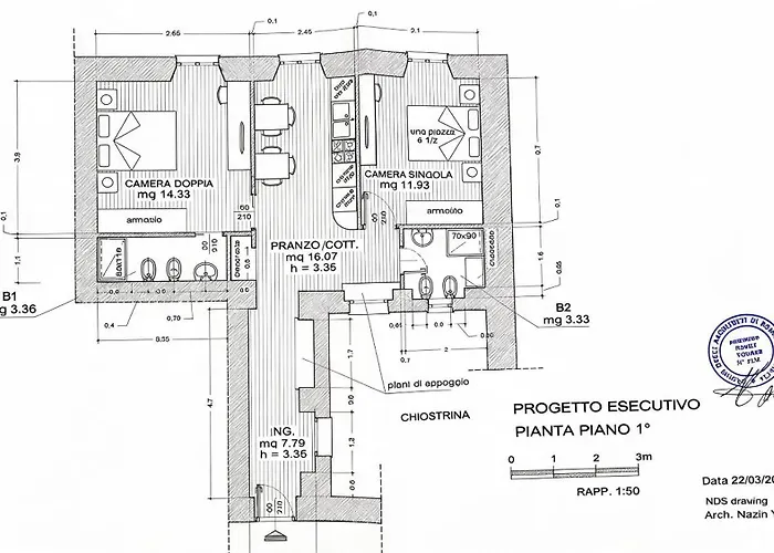 Appartamento Piramide 2 Bedrooms & 2 Bathrooms Roma